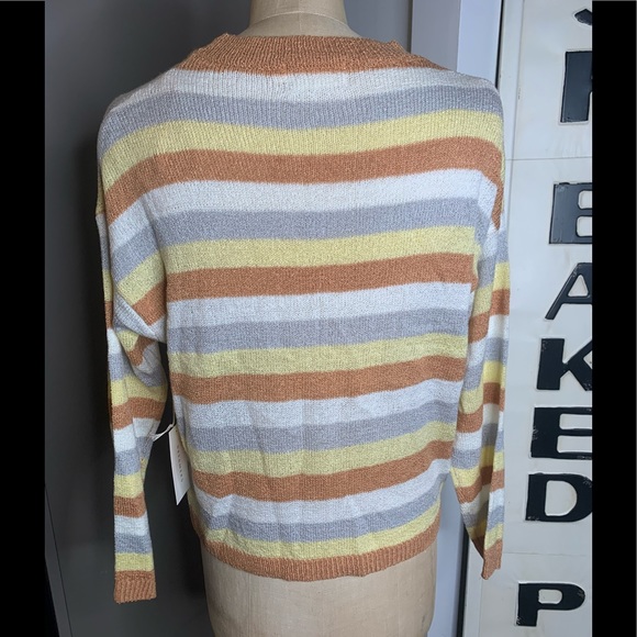 NWT Dreamers Stripe Sweater sz Sm/Med - Picture 2 of 7